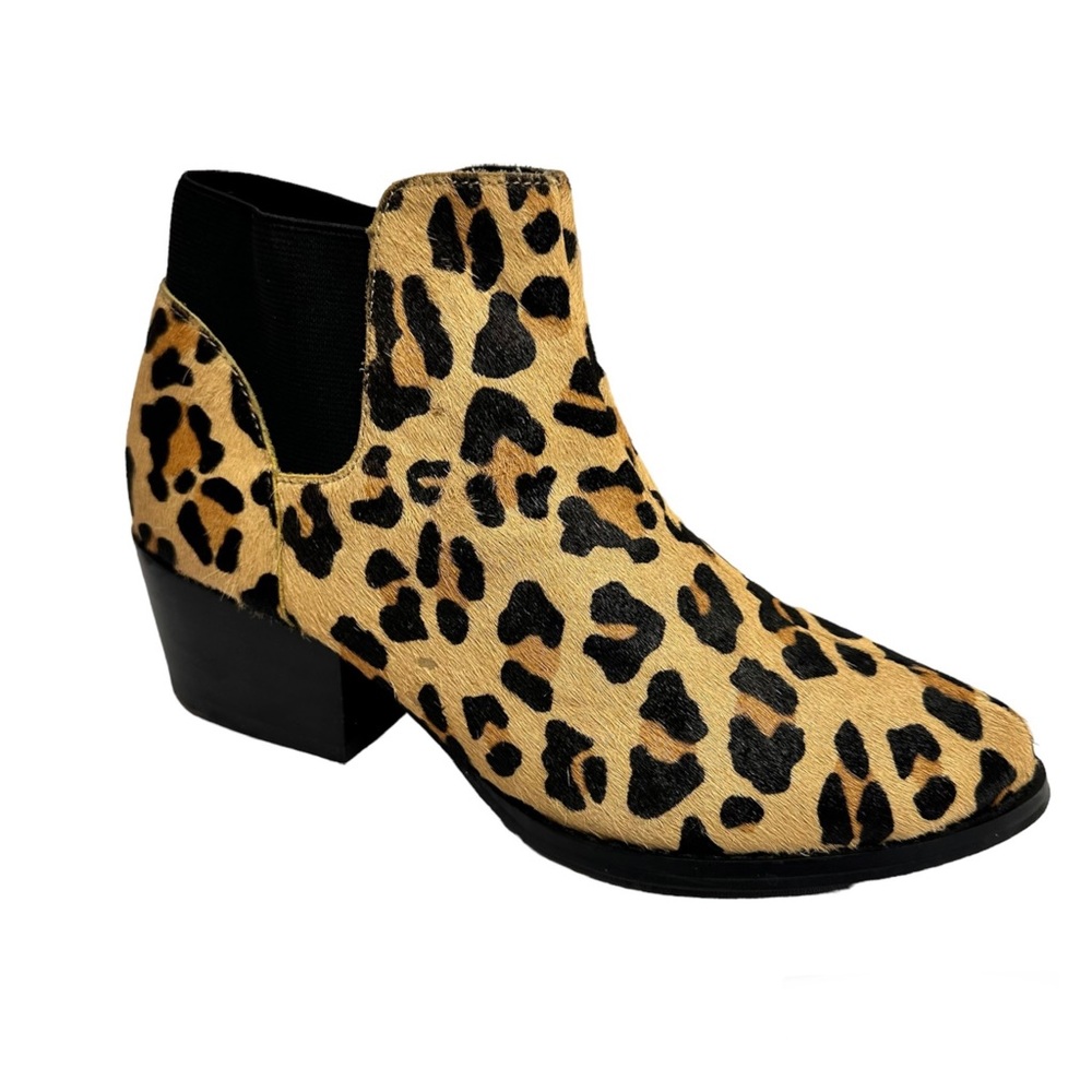 Steve Madden Womens Palace Leopard Print
Calf Hair Ankle Boots - Picture 2 of 14
